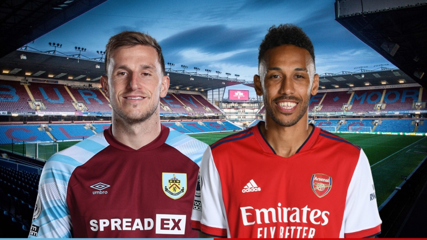 Dự đoán tỷ số, đội hình xuất phát trận Burnley - Arsenal